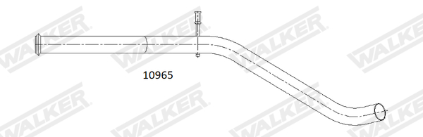 Uitlaatpijp Walker 10965