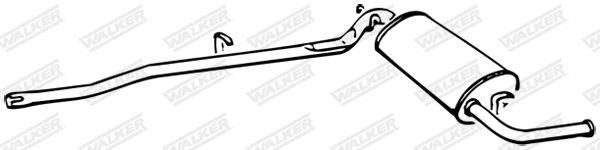 Walker Achterdemper 13265
