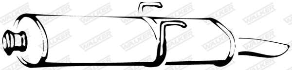 Walker Achterdemper 13642