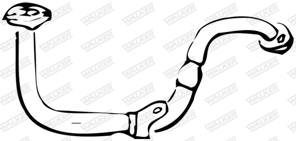 Uitlaatpijp Walker 13694