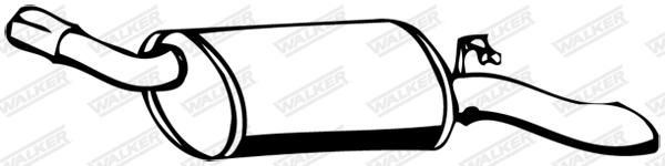Achterdemper Walker 16206