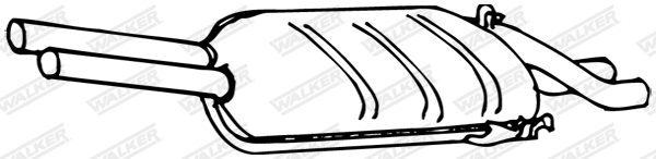 Achterdemper Walker 16866