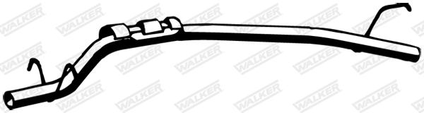 Uitlaatpijp Walker 17106