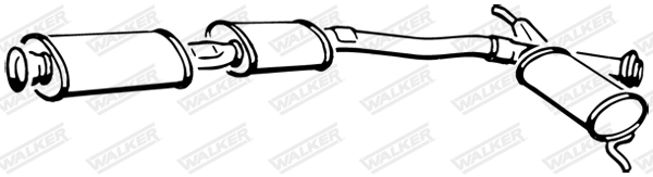 Middendemper Walker 17187