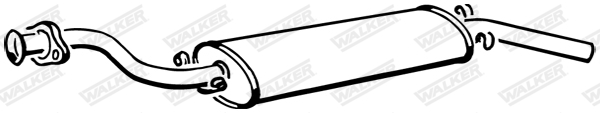 Walker Achterdemper 17234