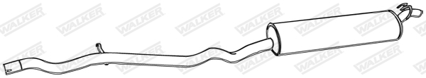 Achterdemper Walker 17805