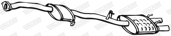 Achterdemper Walker 17959
