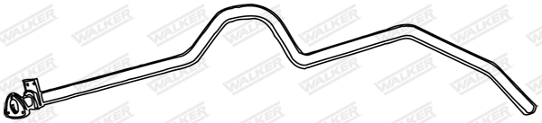 Uitlaatpijp Walker 18301