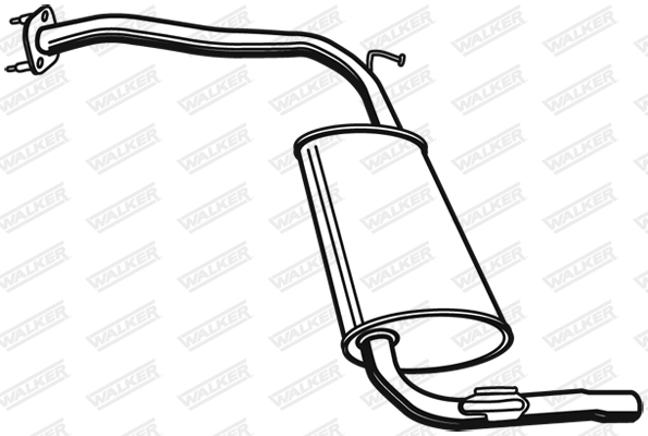 Achterdemper Walker 21126