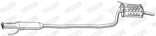 Walker Achterdemper 21895