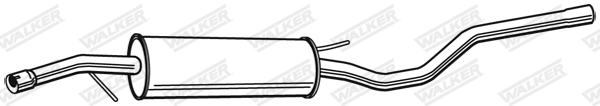 Middendemper Walker 22087