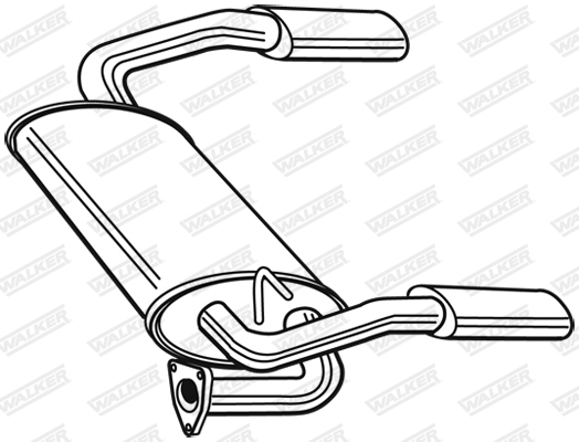 Walker Achterdemper 22676