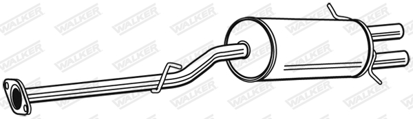 Achterdemper Walker 22696