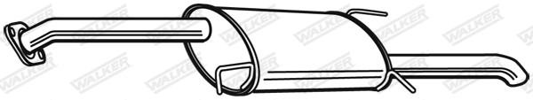 Walker Achterdemper 22817