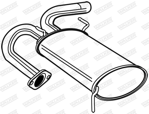 Walker Achterdemper 22904