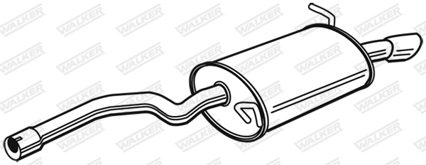 Walker Achterdemper 22916