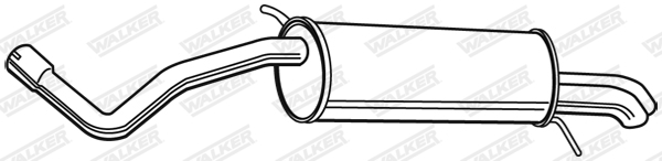 Walker Achterdemper 23208