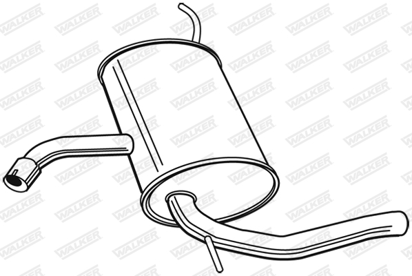 Walker Achterdemper 23261