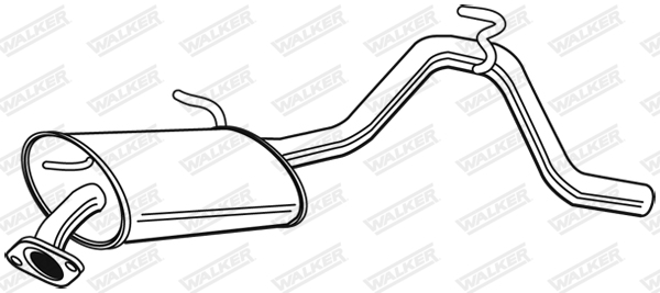 Walker Achterdemper 23275