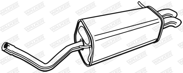 Walker Achterdemper 23362