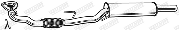 Walker Middendemper 23685