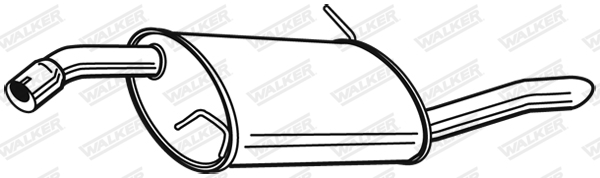 Walker Achterdemper 24112