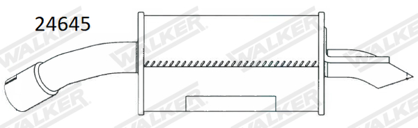 Achterdemper Walker 24645