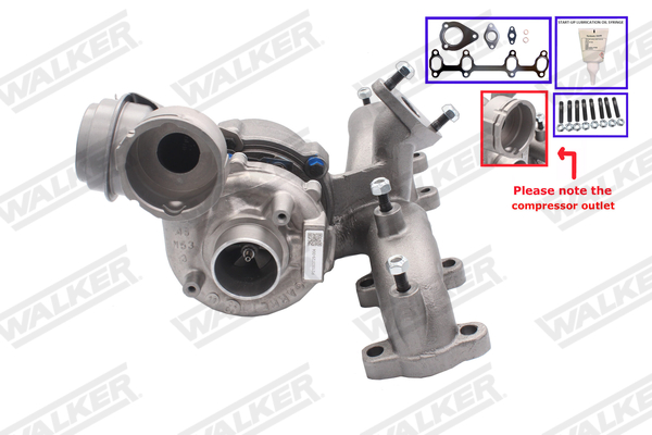 Turbocharger Walker 59251G-PV