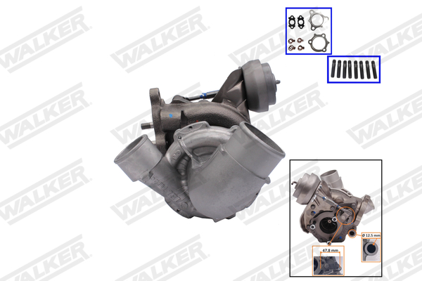 Turbocharger Walker 59411H-PW