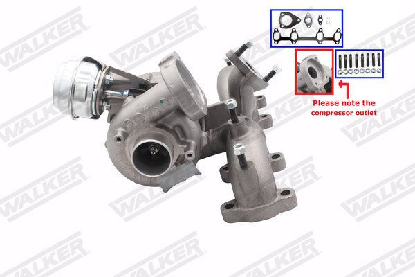 Turbocharger Walker 59583G-PV