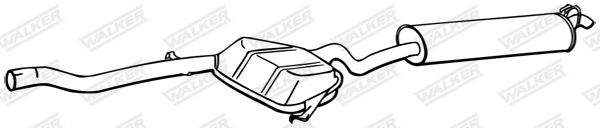 Walker Achterdemper 70250