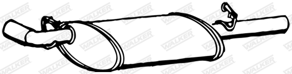 Achterdemper Walker 70350