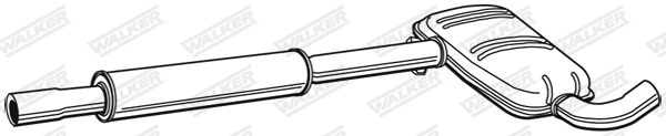 Walker Middendemper 70530