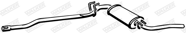 Achterdemper Walker 70540
