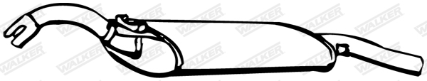 Achterdemper Walker 70601