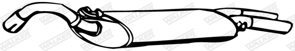 Achterdemper Walker 70602