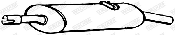 Achterdemper Walker 70632