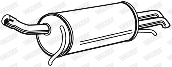 Walker Achterdemper 71344