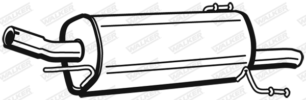 Achterdemper Walker 72349