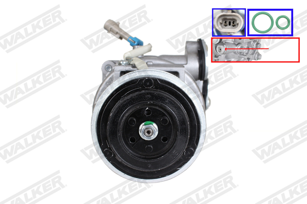Compressor, airconditioning Walker WCP00192