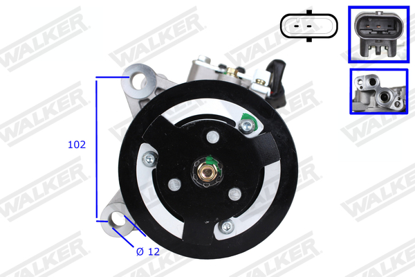 Compressor, airconditioning Walker WCP00204