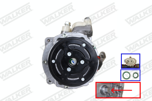 Compressor, airconditioning Walker WCP00274