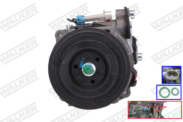 Compressor, airconditioning Walker WCP00296
