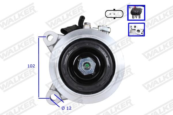 Compressor, airconditioning Walker WCP00493