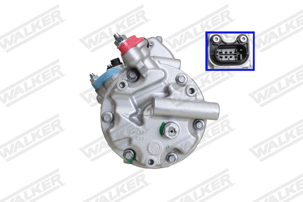 Compressor, airconditioning Walker WCP00525