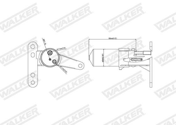 Droger, airconditioning Walker WDR00186