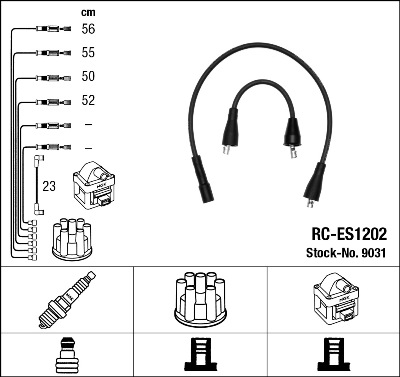 Bougiekabelset NGK 9031