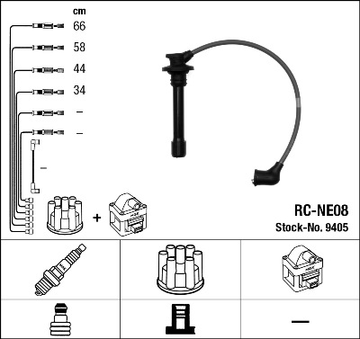 Bougiekabelset NGK 9405