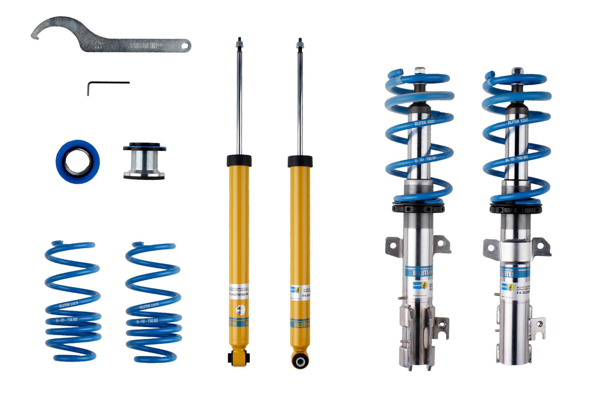 Veren/dempers (onderstel) Bilstein 47-298323