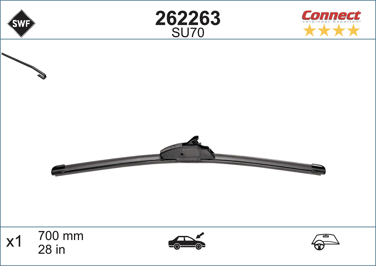 Ruitenwisserblad SWF 262263
